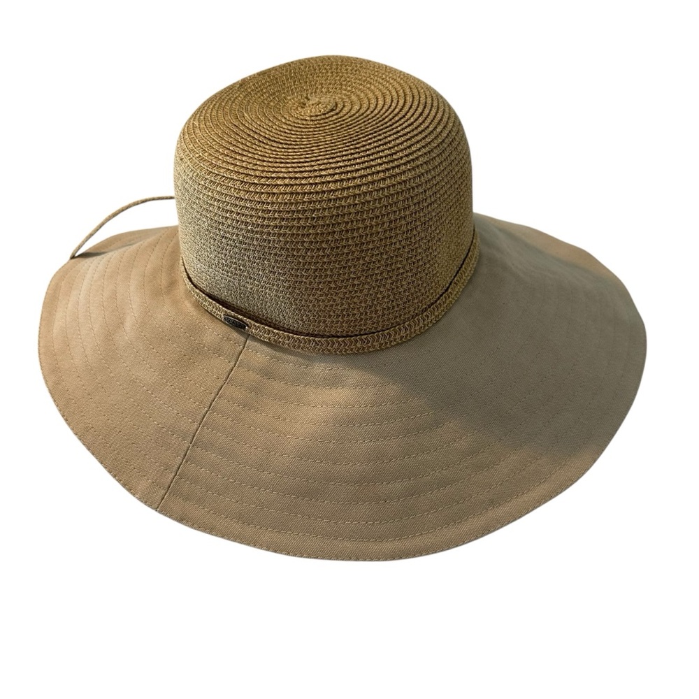 Elegant Scala Tan Sun Hat